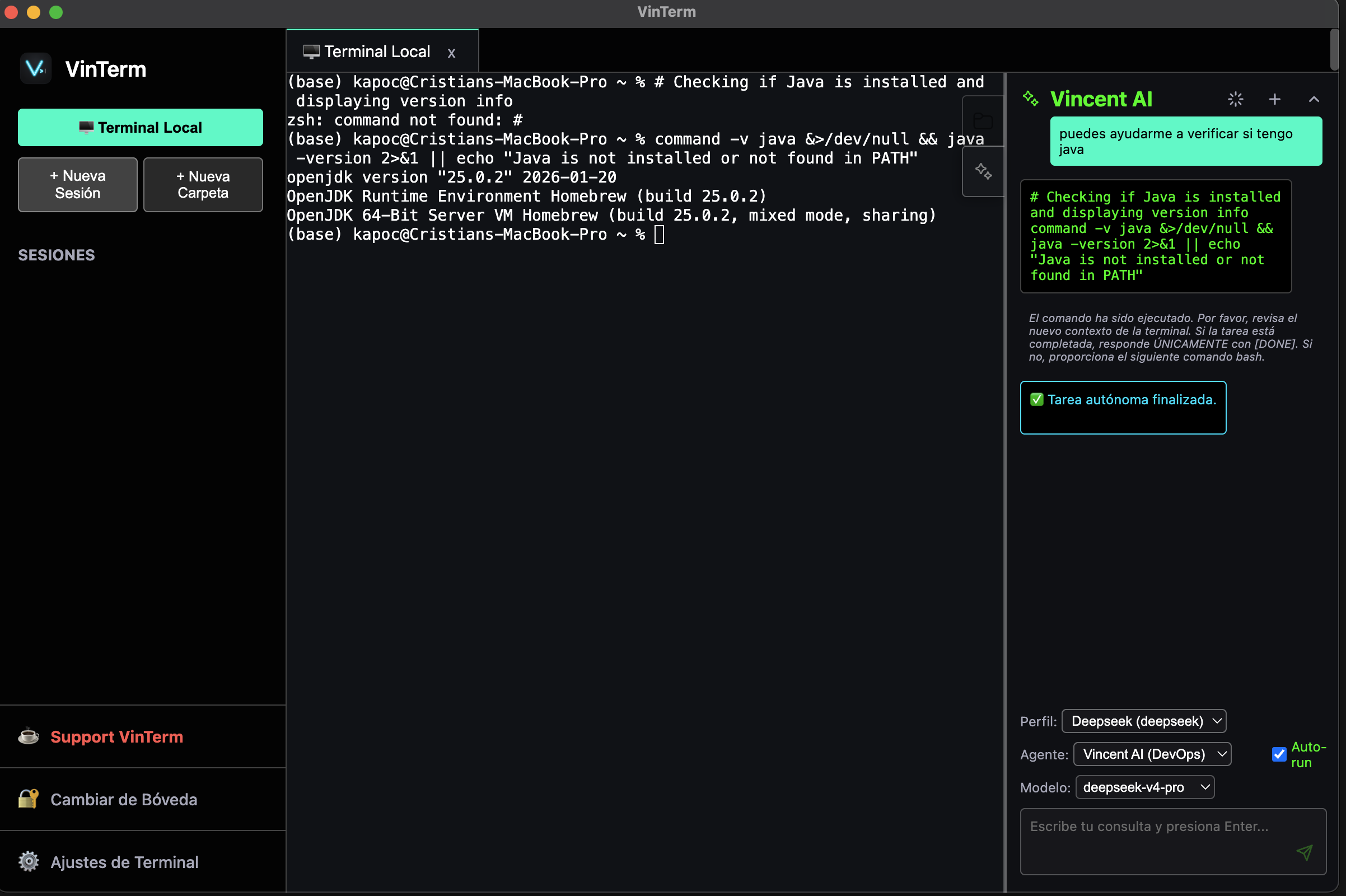 VinTerm Screenshot 11