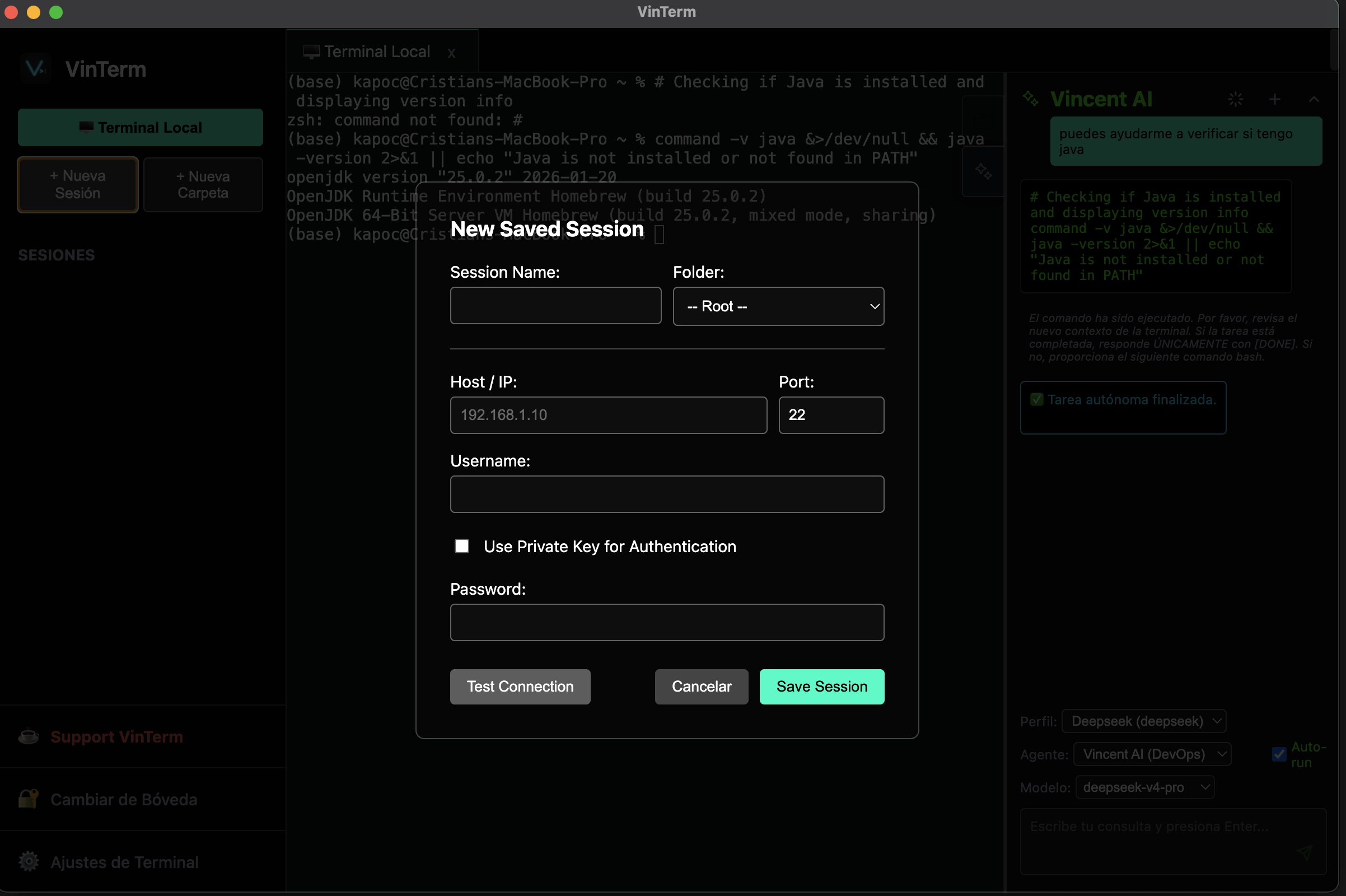 VinTerm Screenshot 12